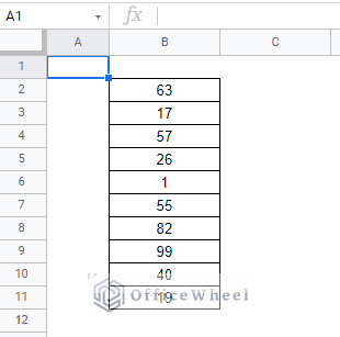 basics table - sort by column in google sheets