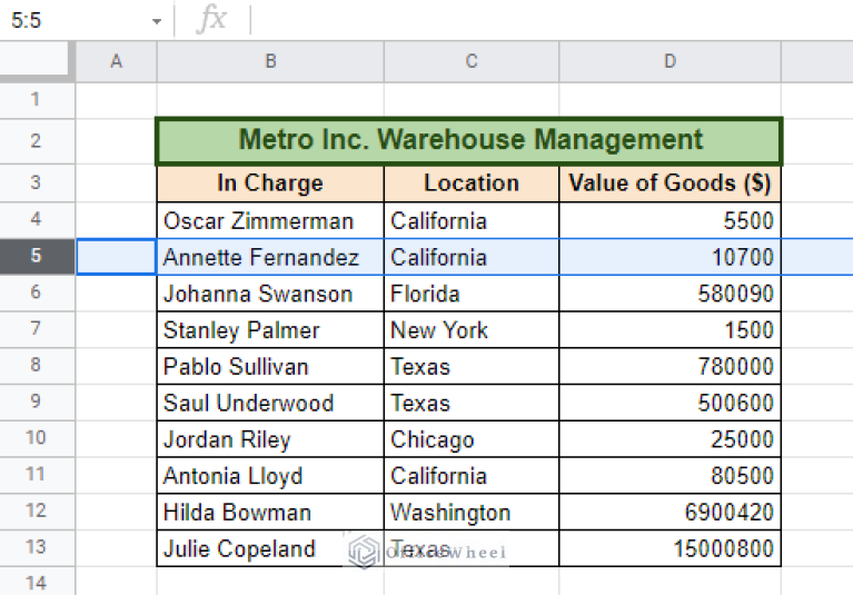 How to Insert Multiple Rows in Google Sheets (4 Ways) - OfficeWheel