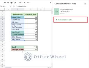 Conditional Formatting Based on Another Cell in Google Sheets - OfficeWheel