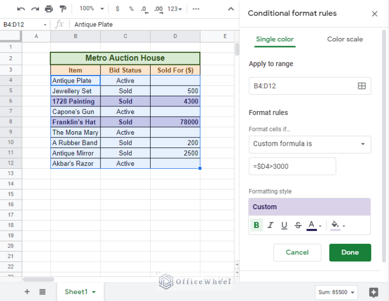 change-row-color-based-on-cell-value-in-google-sheets-4-ways