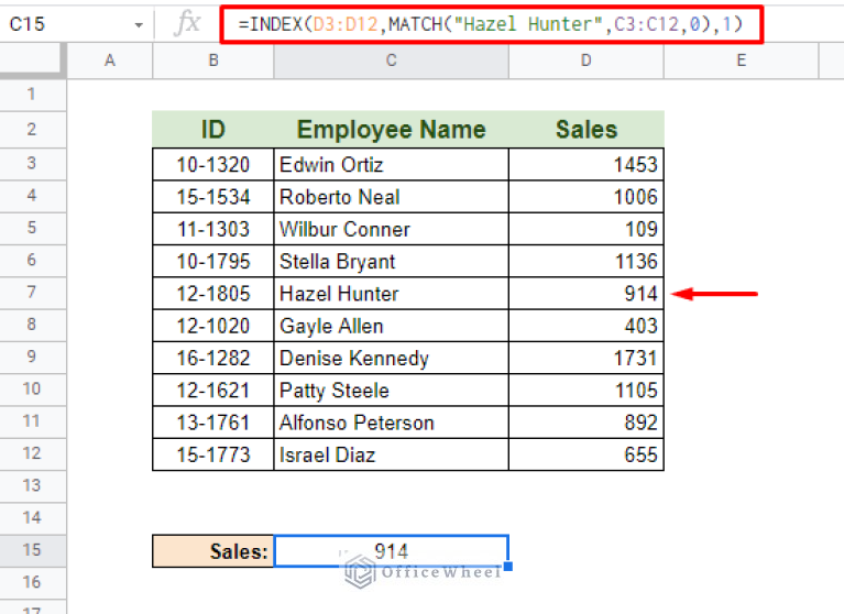 Using INDEX MATCH in Google Sheets A Deep Dive