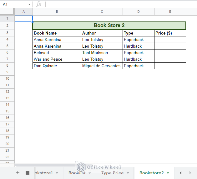 another worksheet to Pull Data From Another Sheet Based on Criteria in Google Sheets