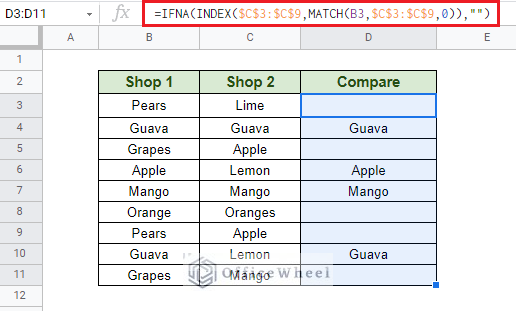 a VLOOKUP alternative with INDEX and MATCH