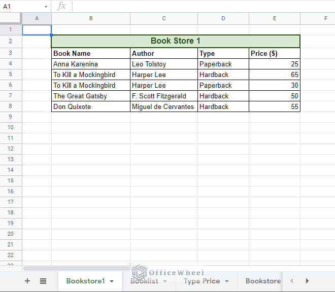 worksheet to Pull Data From Another Sheet Based on Criteria in Google Sheets