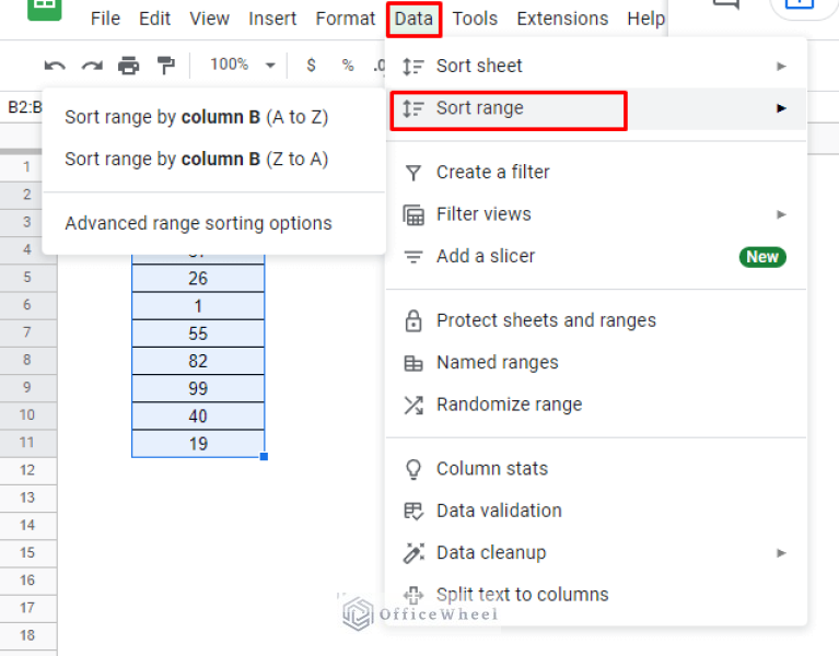 Sort By Column in Google Sheets (3 Easy Ways) OfficeWheel