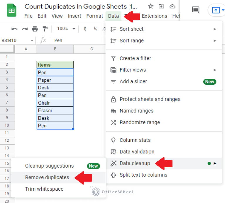 Count Duplicates In Google Sheets (3 Ways) OfficeWheel
