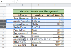 How to Insert Multiple Rows in Google Sheets (4 Ways) - OfficeWheel