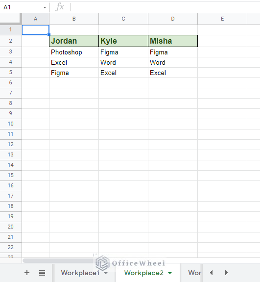 Workplace2 worksheet - countif across multiple sheets google sheets