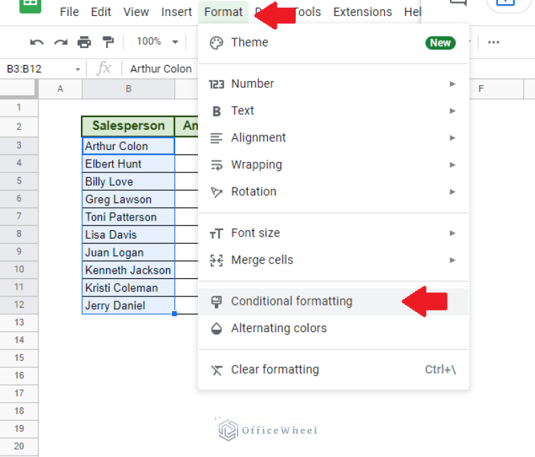 conditional-formatting-based-on-another-cell-in-google-sheets-officewheel