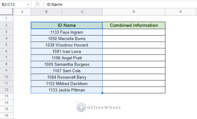 how to merge cells in google sheets without losing data using Merge Values add-on