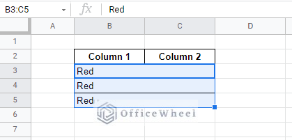 how to merge columns in google sheets with same data