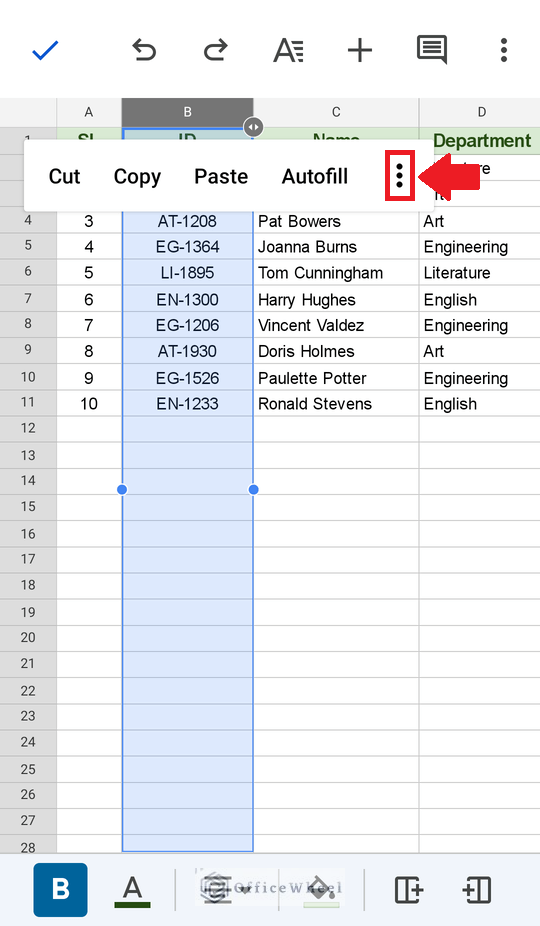 How to Freeze Columns in Google Sheets (3 Ways) OfficeWheel