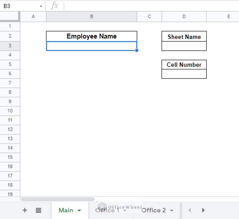 Indirect Sheet Name In Google Sheets Easy Steps OfficeWheel