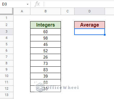 first dataset for use cell value in formula google sheets 