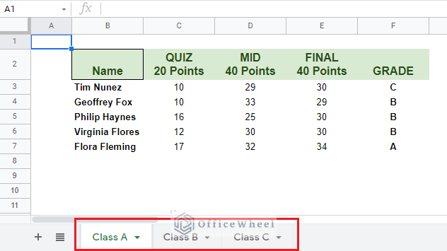 base spreadsheet for protect sheet from view in a google spreadsheet