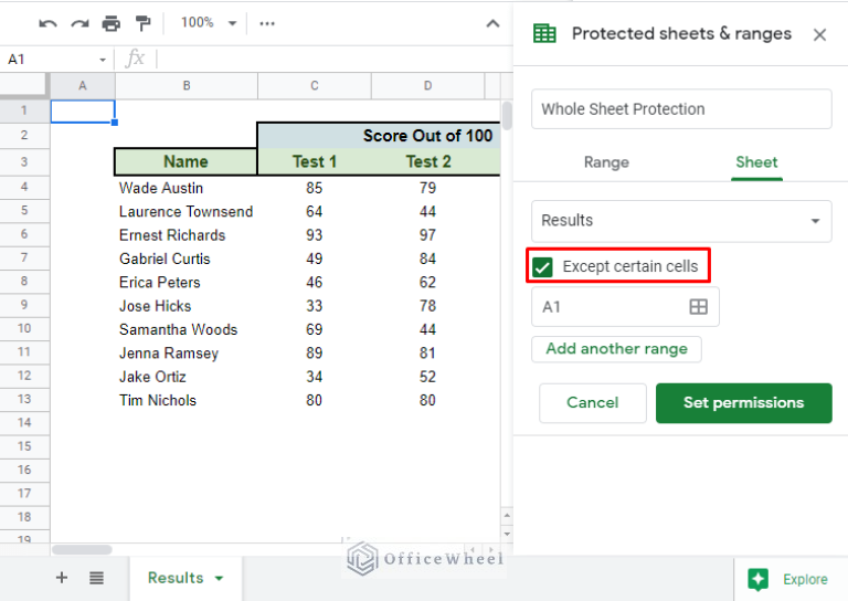 Protect Range In Google Sheets Protect Range In Google Sheets
