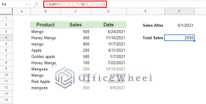 How to Use SUMIF in Google Sheets (With Examples) - OfficeWheel