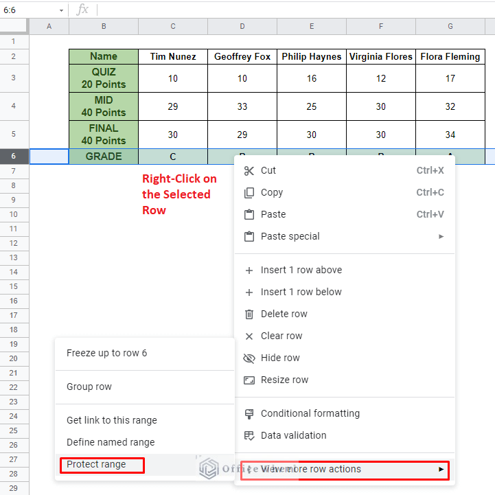 How To Lock Rows In Google Sheets How To Lock Rows In Google Sheets