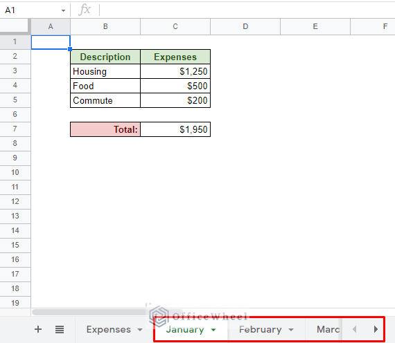 multiple worksheets for the same spreadsheet
