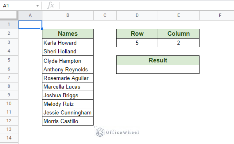 Return Cell Reference in Google Sheets (4 Easy Ways)