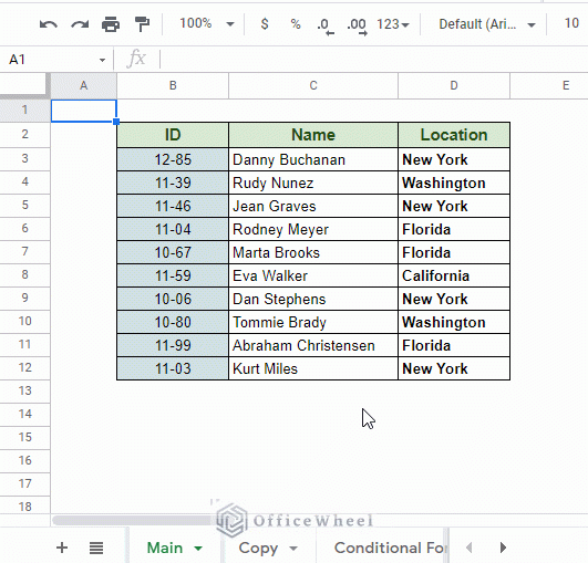 using format painter to copy formatting from one sheet to another in google sheets animated