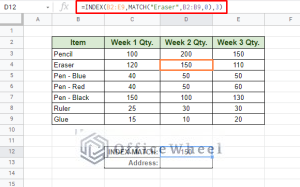 Find Cell Reference in Google Sheets (2 Ways) - OfficeWheel