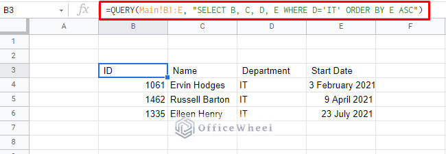 sort by multiple columns in google sheets using query function