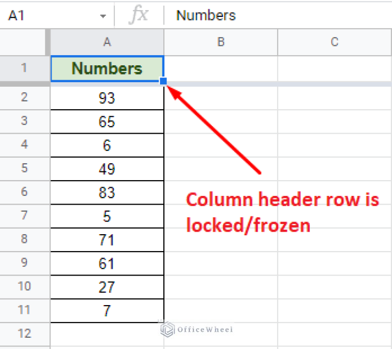 How to Sort by Number in Google Sheets (4 Ways) OfficeWheel