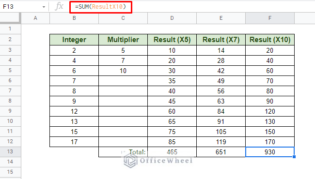 previous formula for the other two columns