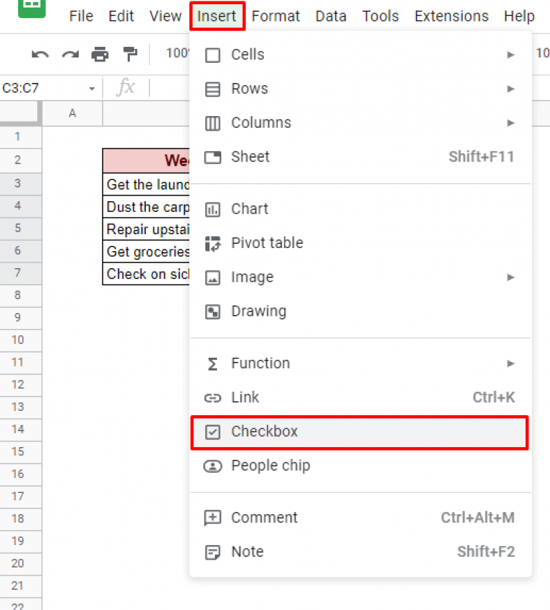 conditional-formatting-with-checkbox-in-google-sheets-officewheel