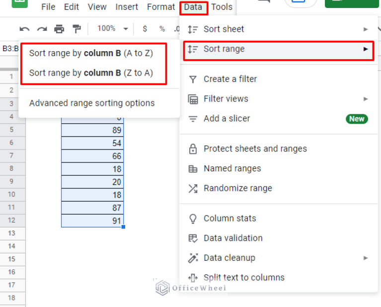 how-to-sort-by-number-in-google-sheets-4-ways-officewheel