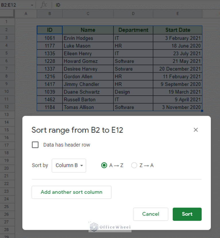 How to Sort by Multiple Columns in Google Sheets (3 Ways)