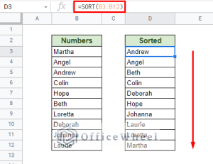 Using the SORT Function in Google Sheets (With Examples)