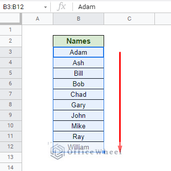 how to sort alphabetically in google sheets using sort range single column