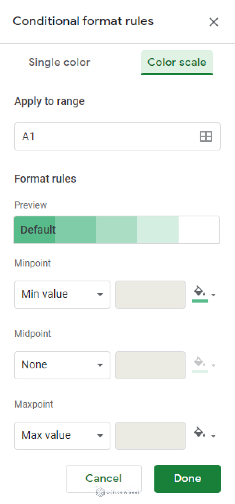 How To Use Conditional Formatting In Google Sheets - OfficeWheel