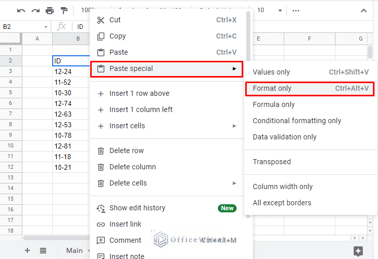 Copy Formatting From One Sheet To Another In Google Sheets (2 Ways)