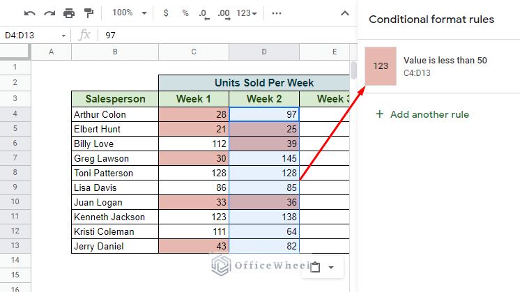 How to Copy Conditional Formatting in Google Sheets