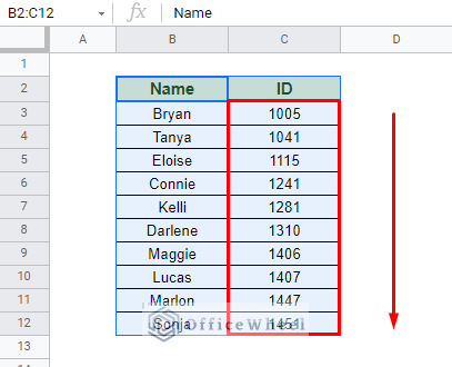 sort by number in google sheets using advanced sort range options