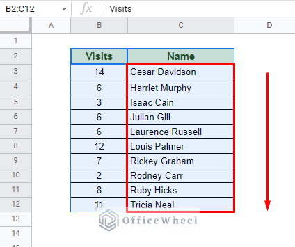 sort by text value in google sheets using advanced sort range