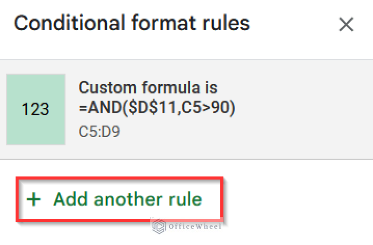Conditional Formatting with Checkbox in Google Sheets