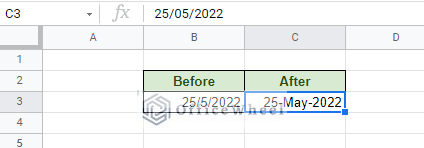 how to format date in google sheets using custom date and time option
