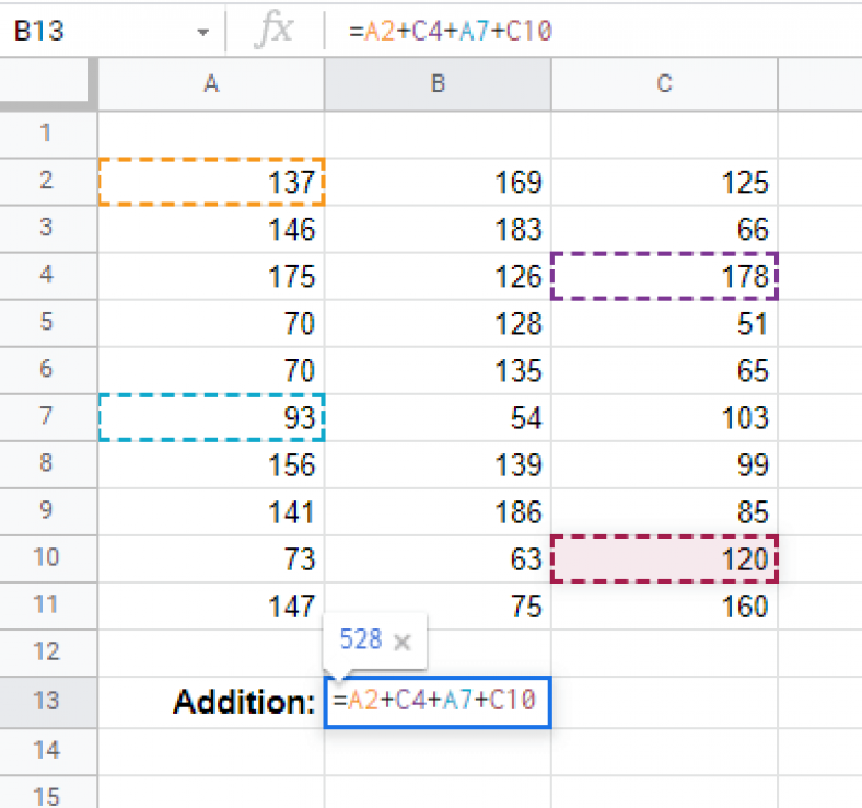 How Do I Add Up A Column In Google Sheets