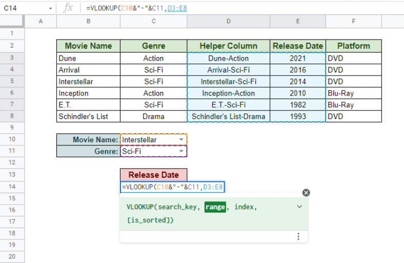 Match from Multiple Columns in Google Sheets (2 Ways) OfficeWheel