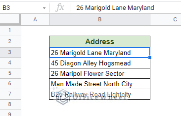 dataset to replace space with dash in google sheets