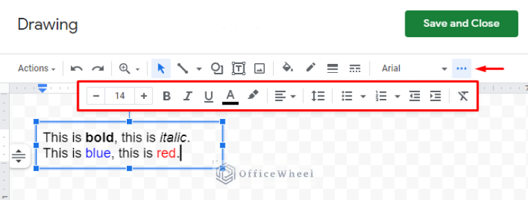 How to Insert a Textbox in Google Sheets (An Easy Guide) - OfficeWheel
