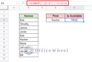 Find Value in a Range in Google Sheets (3 Easy Ways)