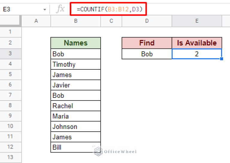 Find Value in a Range in Google Sheets (3 Easy Ways)