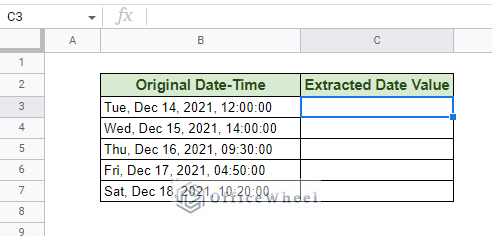 detailed date-time string value