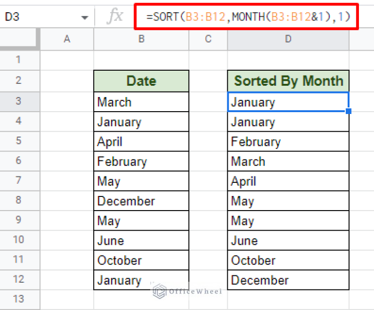 How To Organize Google Sheets By Date