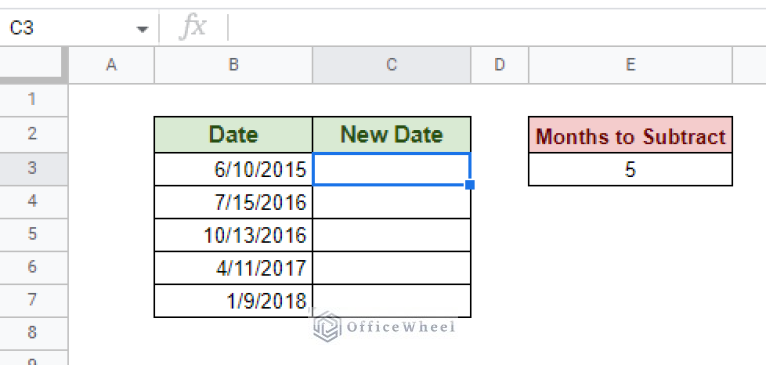 how-to-subtract-months-from-date-in-google-sheets-3-easy-ways